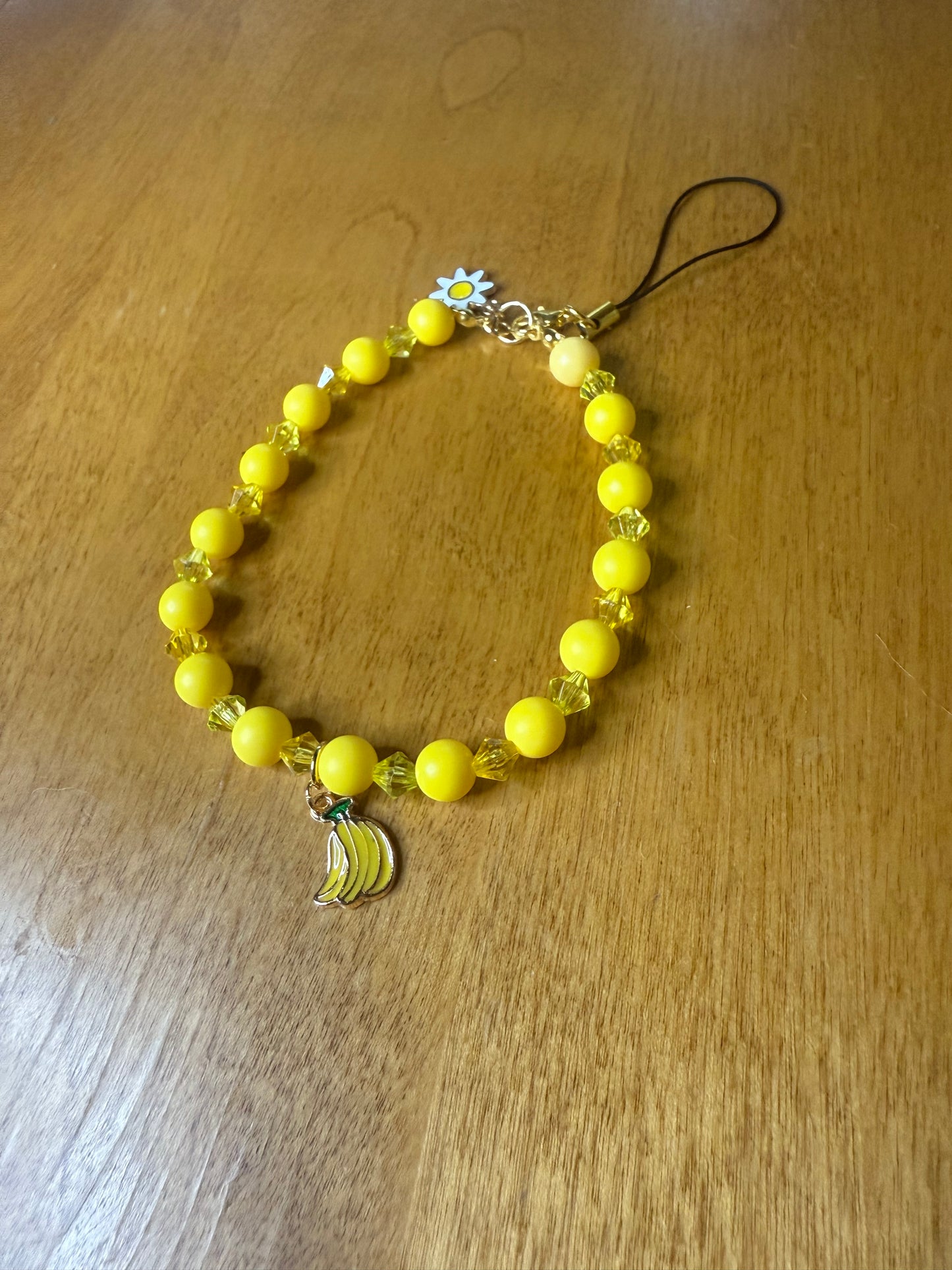 Banana bracelet/phone charm