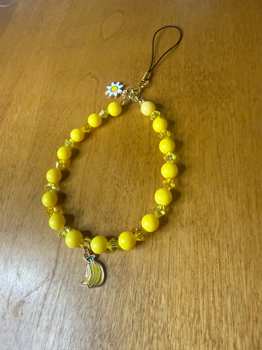 Banana bracelet/phone charm